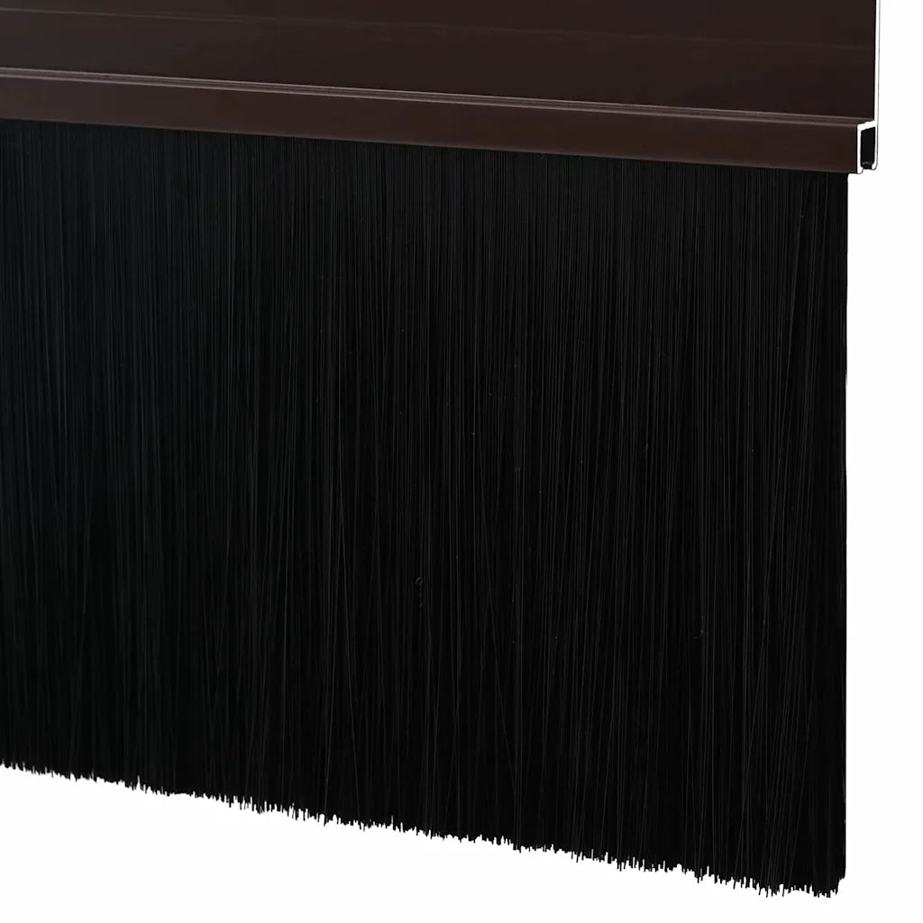 Spazzole per porte autoadesive 2 pz Marrone 100 cm CFW8517348