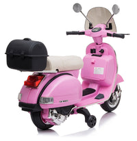 Piaggio Vespa PX150 Full Elettrica 12V per Bambini Rosa