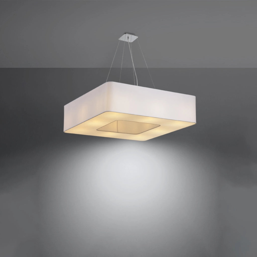 Lampadario URANO 80 bianco