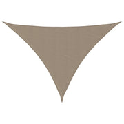 Parasole a Vela Oxford Triangolare 4x5x5 m Grigio Talpa