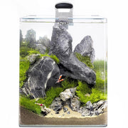 Aquael OptiBent Set 30 cm29x29x35h 29L - acquario accessoriato in vetro extrachiaro Colore: Bianco