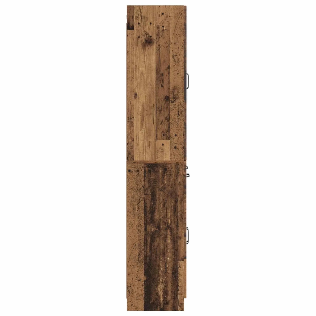 Set di armadi 2 pcs Legno antico Legno ingegnerizzato 3416995
