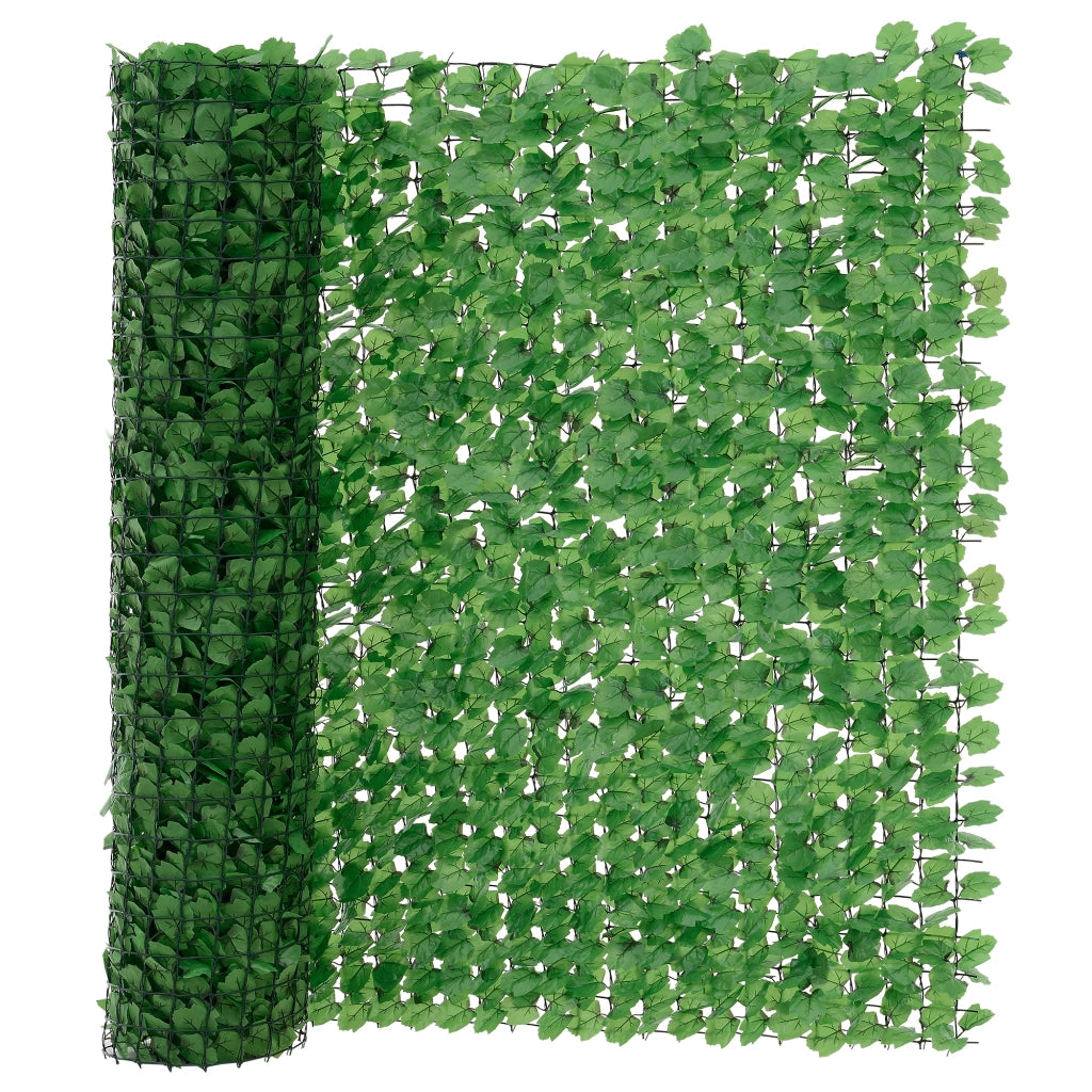 Siepe Artificiale Efeu con Foglie Sintetiche per Recinto Balcone Ringhiera Tappetino Verde 300x150 cm [neu.haus]