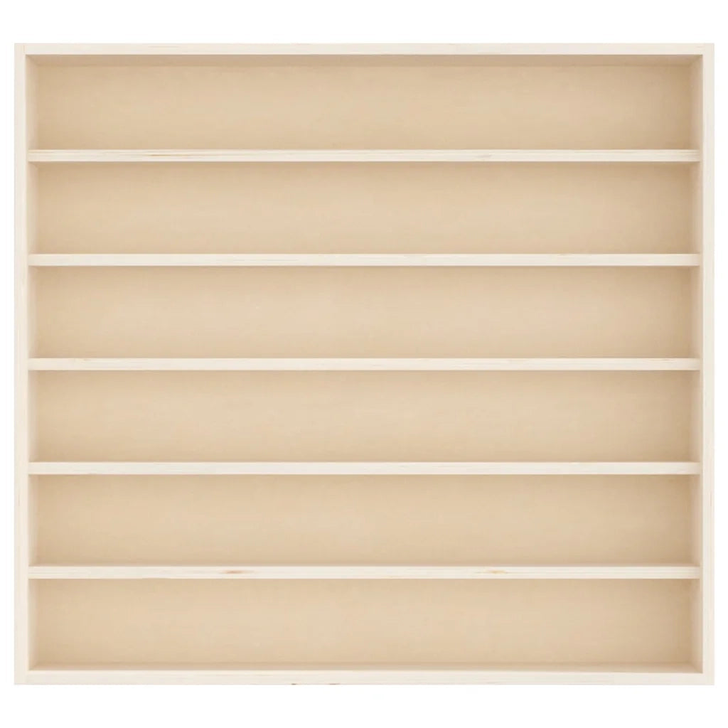Teca da Collezione in Legno con 6 Ripiani 60x8,5x55 cm 4017382