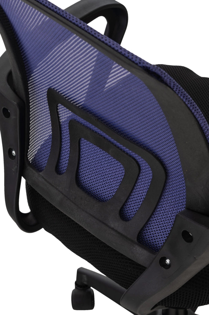 Sedia da ufficio Auburn con ruote viola