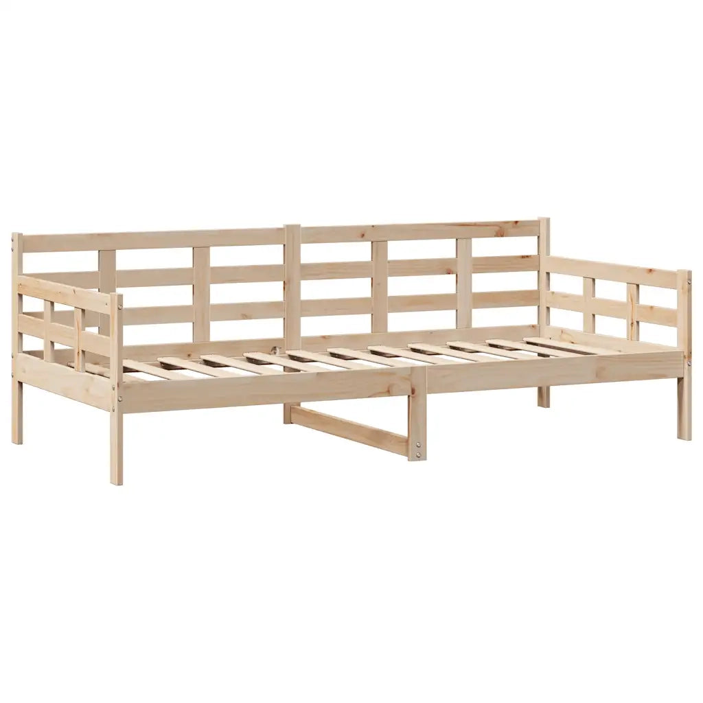 Letto singolo | Letto per adulti | Dormeuse con Cassetti 90x190 cm in Legno Massello Pino