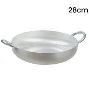 Trade Shop - Tegame In Alluminio Pentola Con 2 Manici Metallo Da ø20 A 30 Cm Utensile Per Cucina -    -diametro 28cm   -