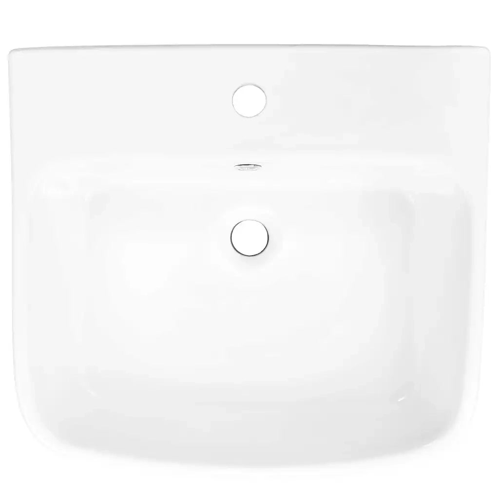 Lavabo Bianco 50 x 45 x 41 cm Ceramica Smaltata 143013