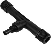 Mangiatutto per Irrigazione - Mixer per Fertilizzanti - Strumento per Irrigazione - Ingresso/Uscita 1" BSP - Plastica POM - Dimensioni 19,5 x 9,3 x 3,25 cm