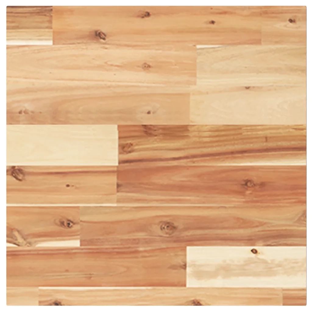 Piano Tavolo Quadrato 40x40x2 cm in Legno Massello di Acacia 4008718