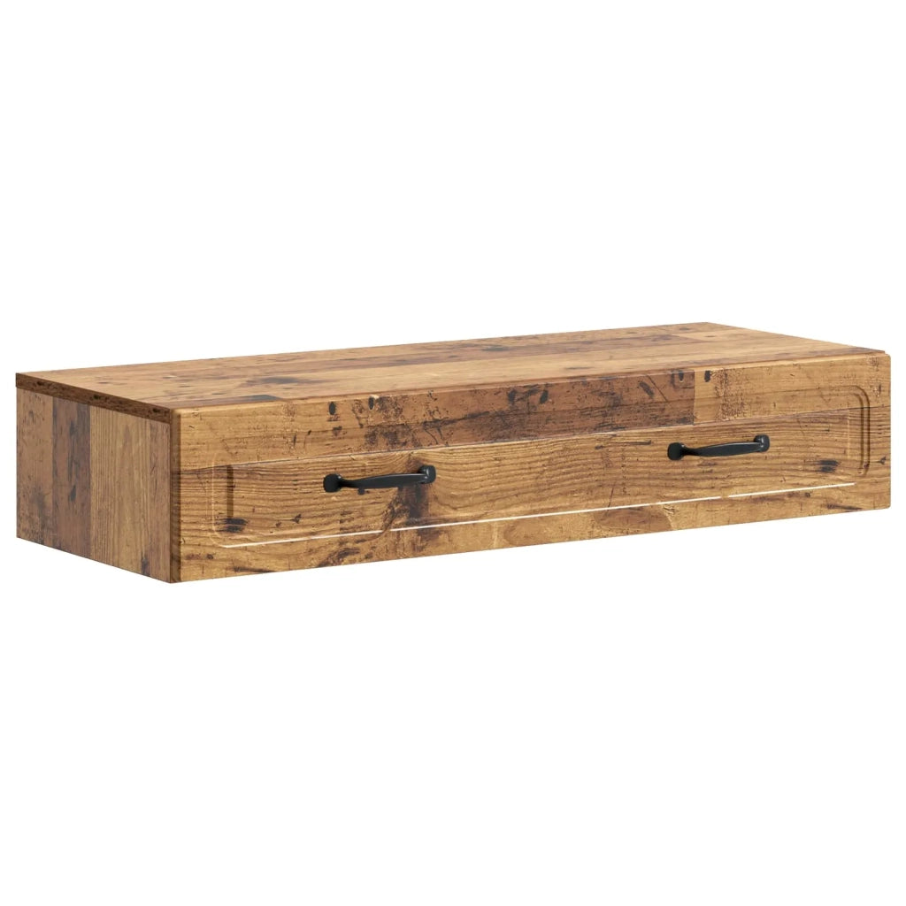 Tavolino da Parete Laterale Legno antico 87,5 x 34,5 x 17 cm 899353