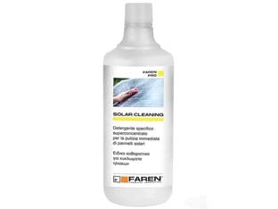 DETERGENTE CONCENTRATO PER PANNELLI SOLARI SOLAR CLEANING- - lt.1 - colore blu - 12 pezzi FAREN