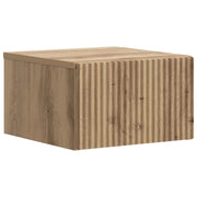 Mobiletto da notte a muro Rovere Artigianale 33 x 34,5 x 20 cm