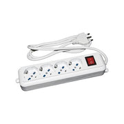 Link Accessori LKMP04 prolunghe e multiple 1,5 m 4 presa(e) AC Interno Bianco