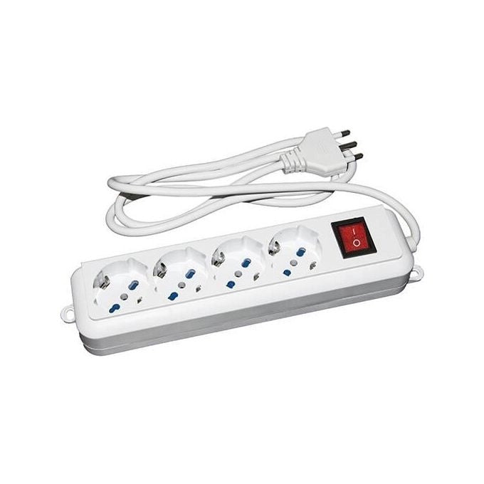 Link Accessori LKMP04 prolunghe e multiple 1,5 m 4 presa(e) AC Interno Bianco