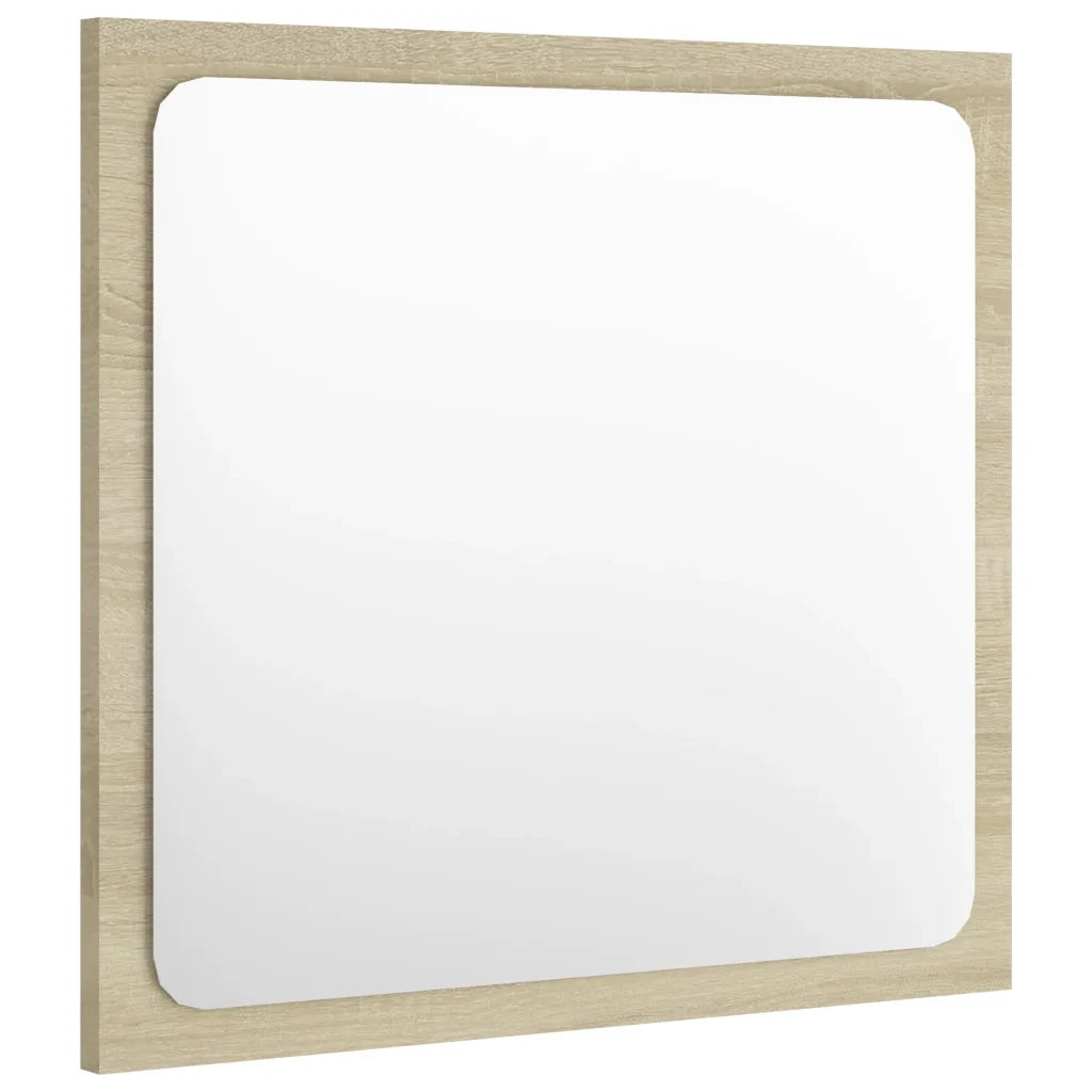 Specchio da Bagno Rovere Sonoma 40x1,5x37 cm in Truciolato cod mxl 59375