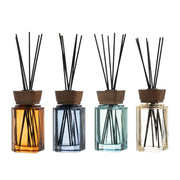 Set 4 Pezzi Diffusori Ambiente con Bastoncini Profumatori Casa 4 Fragranze 100 ml o 200 ml  200 ml