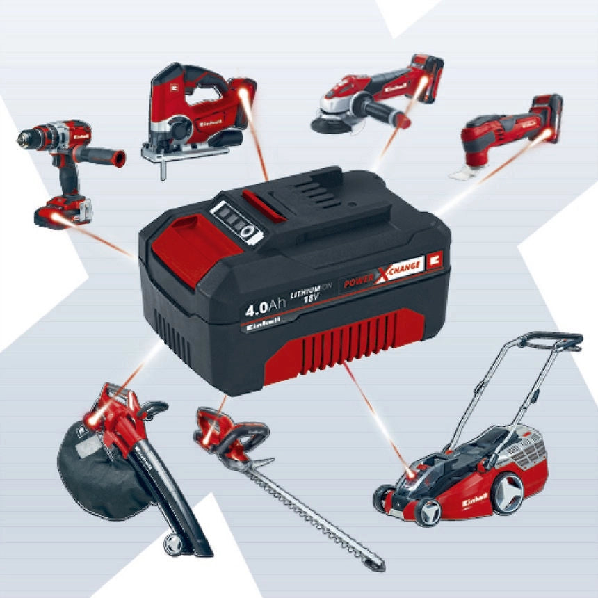 Einhell 4511489 batteria e caricabatteria per utensili elettrici