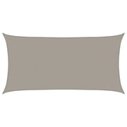 Vela Parasole | Telo Ombra | Vela da ombra 160 g/m2 Rettangolare Grigio Chiaro 4x7 m in HDPE