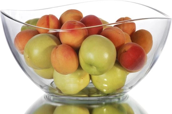 Grande Scatola per Frutta a Vetro XXL - 1,7 Litro Scatola di Servizio per Dessert e Insalate
