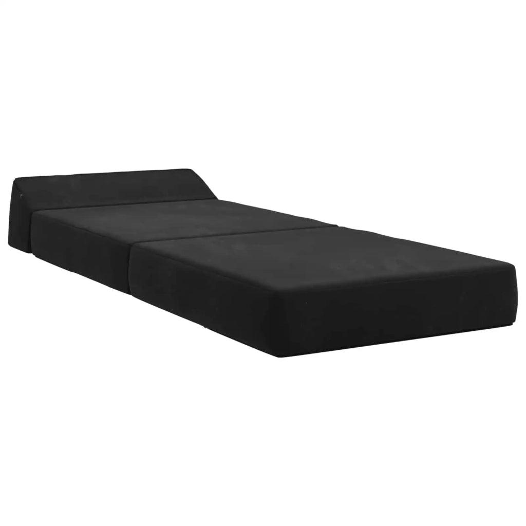 Divano Letto Pieghevole Nero 60 x 70 x 41 cm Tessuto 900062