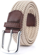 Cintura elastica universale - Cinturino elastico tessuto - Larghezza 3,4 cm - Lunghezza 125 cm - Cintura per pantaloni