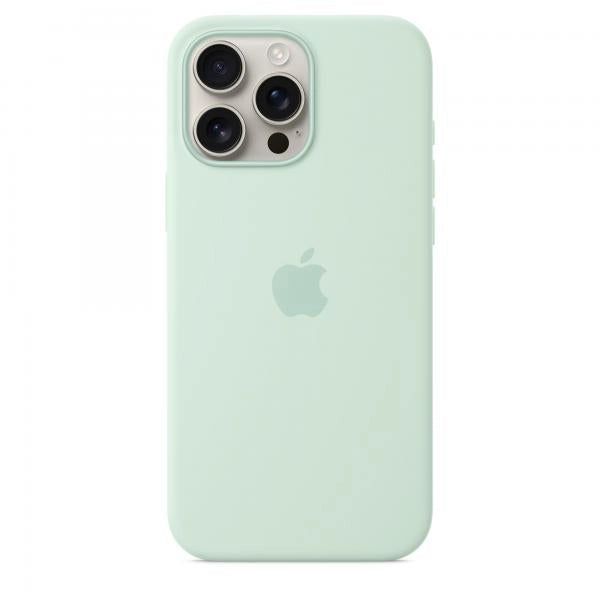 Apple Custodia MagSafe in silicone per iPhone 16 Pro Max  Acquamarina (Apple - bagsidecover til mobiltelefon)