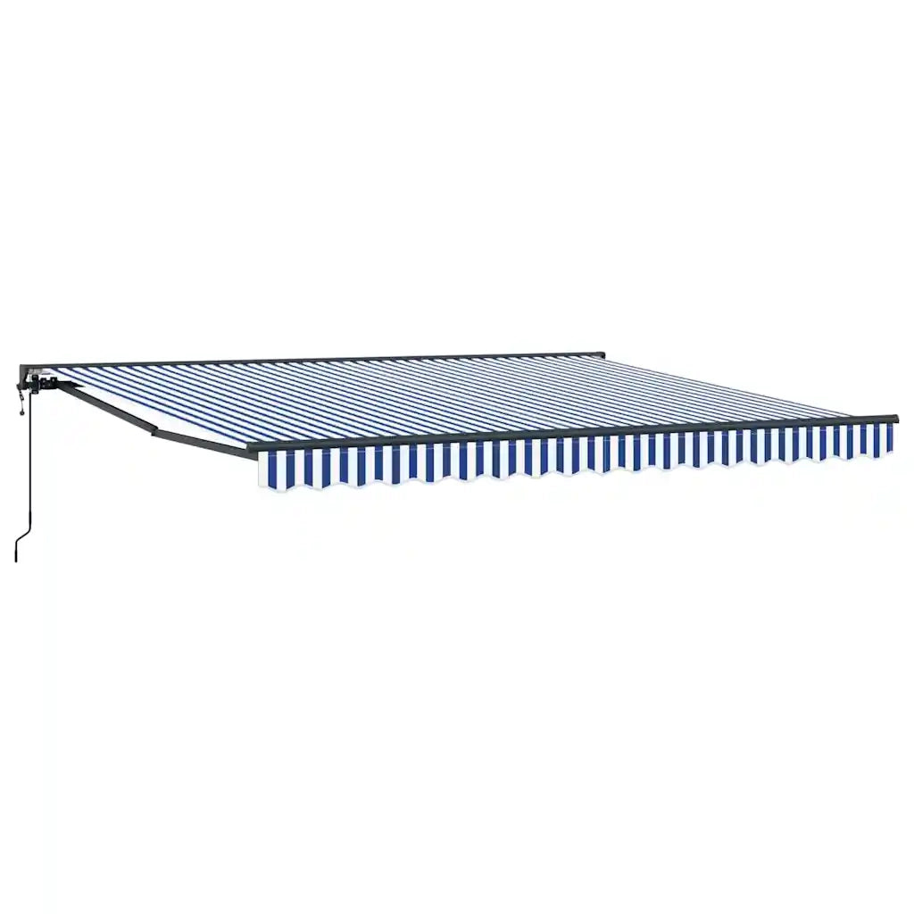 Struttura della tenda Blu e Bianco 400 × 300 cm 3330486