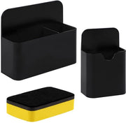Penna magnetica da 2, penne magnetiche, penne magnetiche per lavagna bianca, frigorifero, scuola, ufficio scolastico, con spugna lavagna nera
