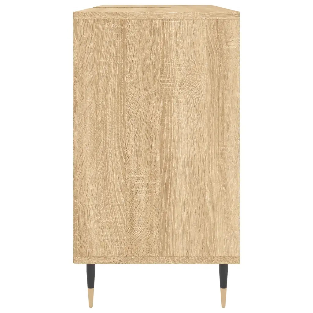 Mobile da Bagno Rovere Sonoma 80x33x60 cm in Legno Multistrato 831623