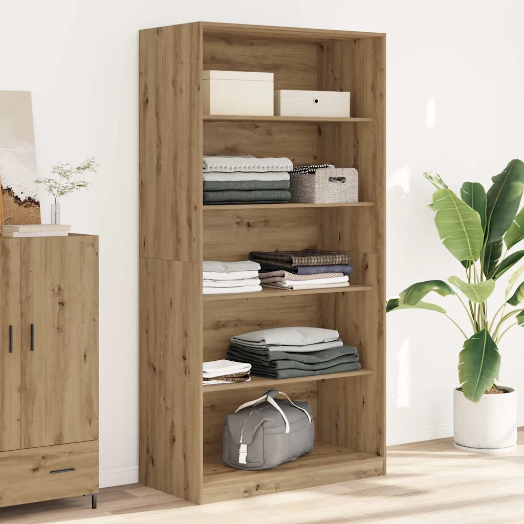 Armadio Rovere Artigianale 100x50x200 cm in Legno tecnico CFW4432996