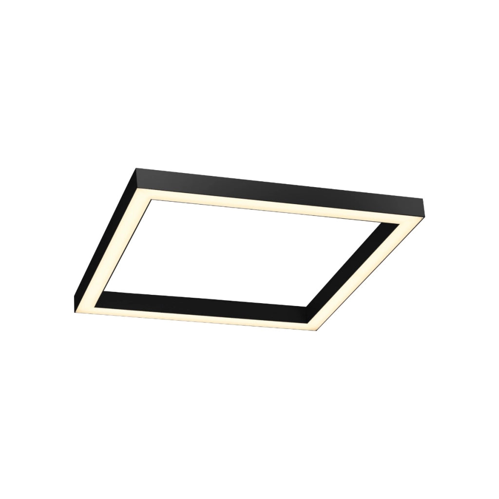 Plafoniera LED quadrata 55cm 29W antracite Pure-Lines Neuhaus