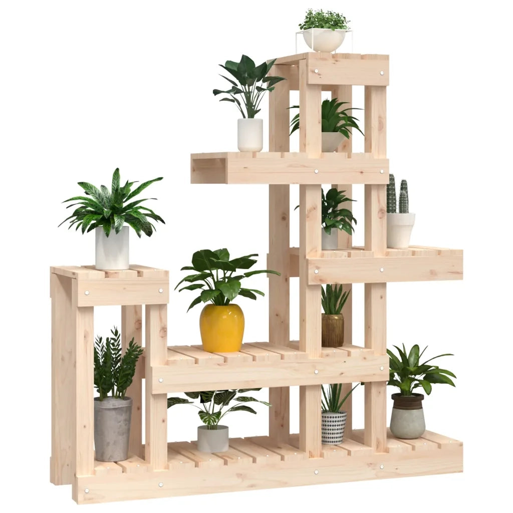 Supporto per Piante 92x25x97 cm in Legno Massello di Pino 822102