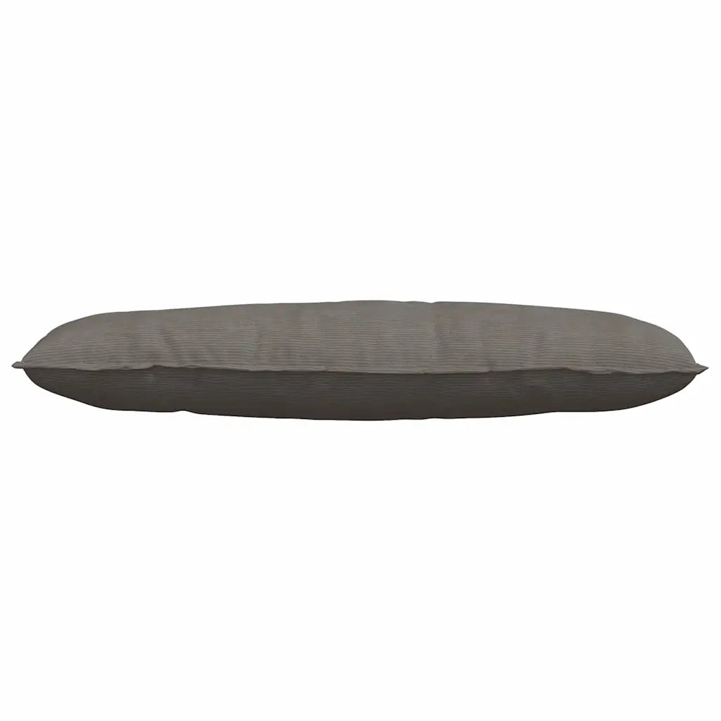 Cuscino per Schiena Grigio chiaro 120 x 50 cm Tessuto in Cords