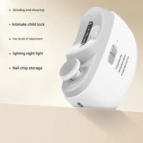 Nageltrattore elettrico 2 in 1, ricaricabile, completamente automatico, portatile per uso domestico, per bambini.