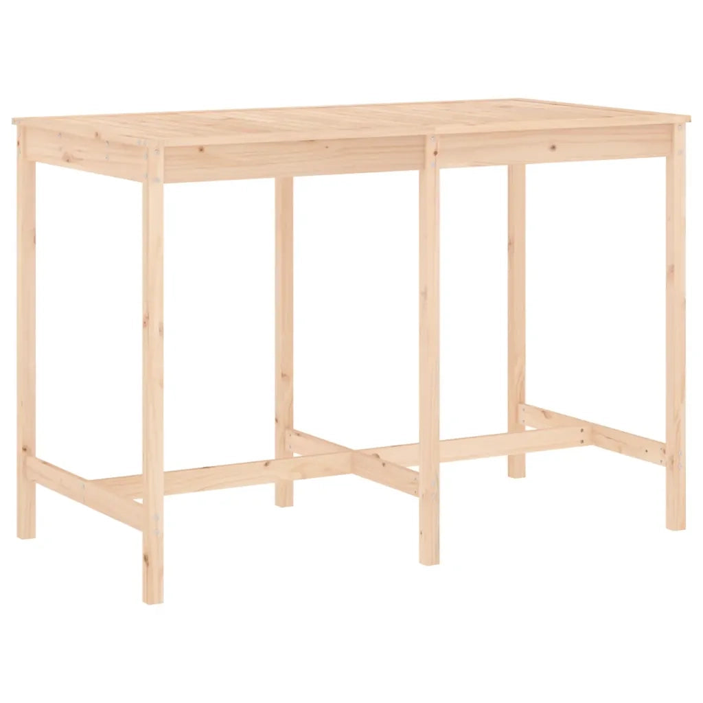 Set Bar da Giardino 7 pz in Legno Massello di Pino 3157781