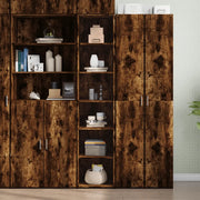 Credenza Rovere Fumo 40x41x185cm in Legno Multistrato 3281670