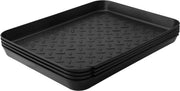 Set di asciugamani per scarpe 4 pezzi - Panno per pulire scarpe - Asciugacapelli per scarpe - Materiale plastico - Scarpiera con superficie elevata - Facile da pulire - Raccogli scarpe