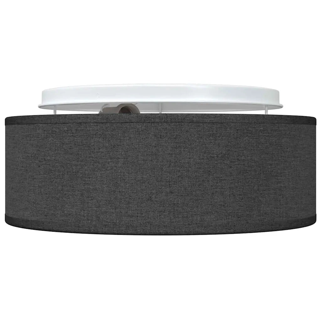 Lampada da soffitto Nero 30 x 30 x 13,5 cm Tessuto CFW4303124