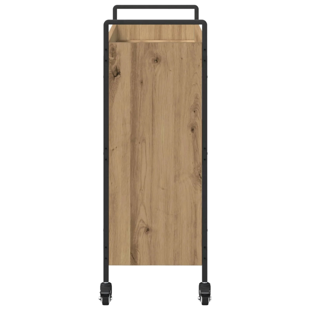 Carrello da Cucina Rovere artigianale 70 x 30 x 82 cm CFW3364496