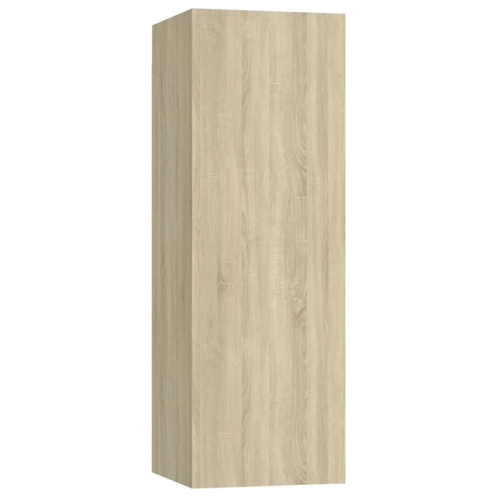 Set di Mobili TV 4 pz Rovere Sonoma in Legno Multistrato 3079048