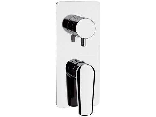 Rubinetto incasso doccia con deviatore a 3 vie e 7 posizioni - serie vanity