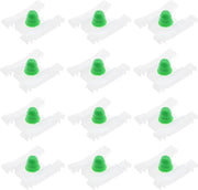 Fermoporte Solido - Clip di fissaggio - 30 pezzi - Compatibile con Golf 3/Vento/Jetta - Plastica - Diametro foro 9 mm - MPN: 1H0853585