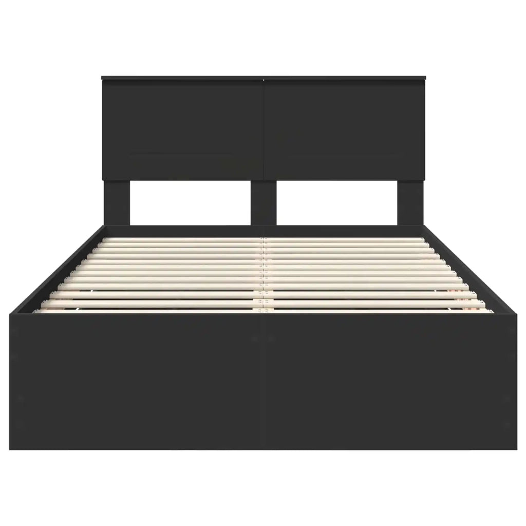 Struttura del letto Nero 120 x 190 cm Legno Ingegnerizzato 3407999