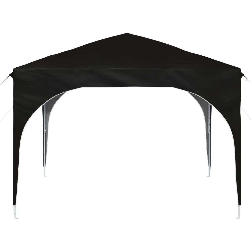 Tenda per feste a pop-up 290 x 290 x 245 cm Nero