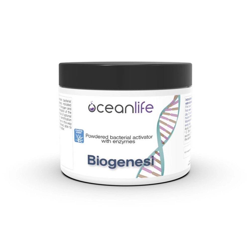 OceanLife Biogenesi - attivatore batterico enzimatico ad ampio spettro per acquari marini Formato: 500 ml