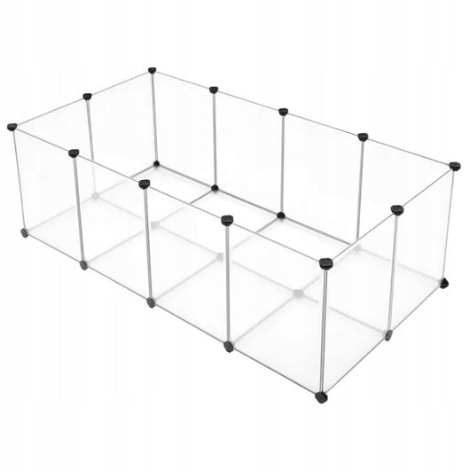 Recinto per Piccoli Animali 125 cm – Ideale per Conigli, Roditori e Criceti