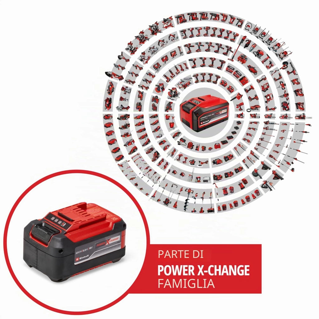Batteria Litio Xchange Einhell Volt 18 Ah 5.2