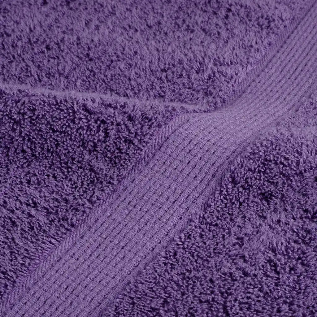 Asciugamani per Sauna SOLUND 2 pz Viola 80x200 cm 600 g/m² 137362