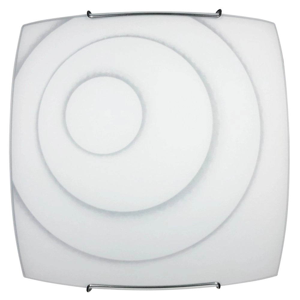 Plafoniera1Xe27 G.Filo Acciaio V.Lastra Bi - E-Energy